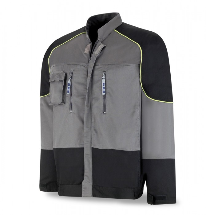 588-CGN CHAQUETA GRIS/NEGRA SPORT