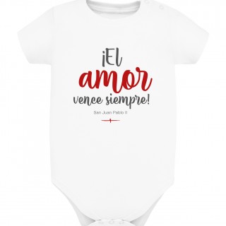 Body manga corta AMOR