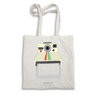 Bolsa tela tote bag  personalizada "Polaroid. Captura el momento." 