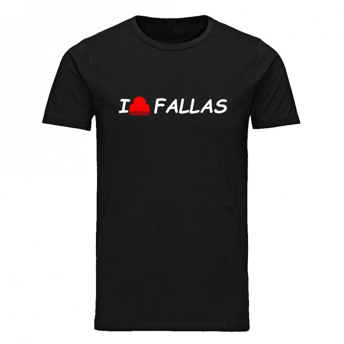Camiseta básica "I peineta fallas"