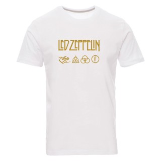 Camiseta básica "Logos Led Zeppelin"