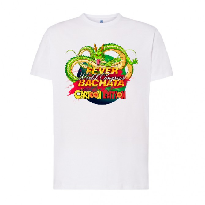 Camiseta blanca unisex Cartoon edition 2024