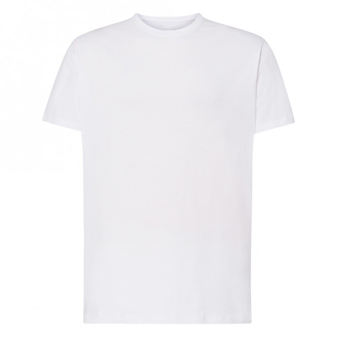 Camiseta blanca unisex promocional