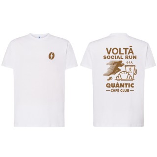 Camiseta blanca Voltá Social Run