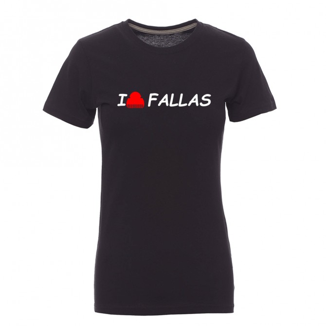 Camiseta mujer "I peineta fallas"