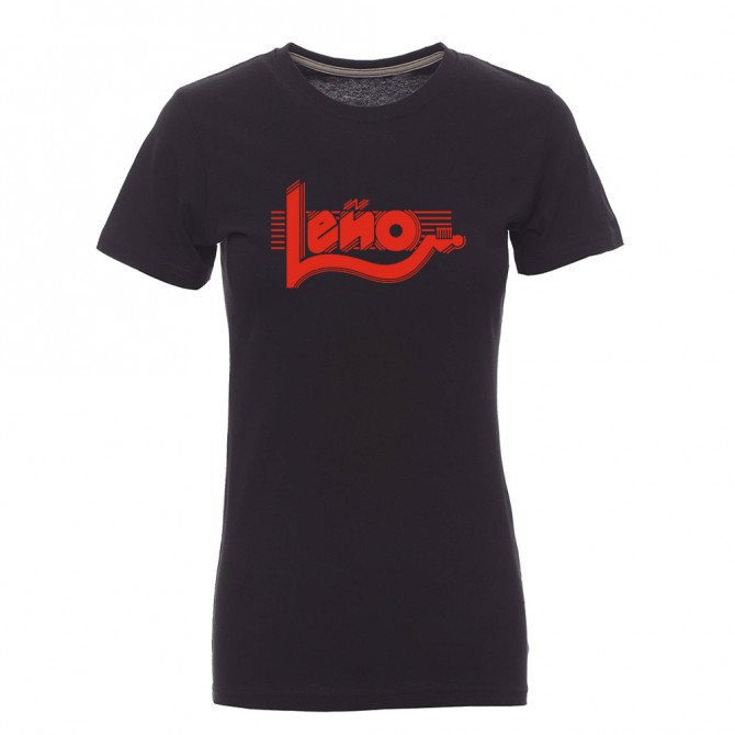 Camiseta mujer "Leño" Logo grande