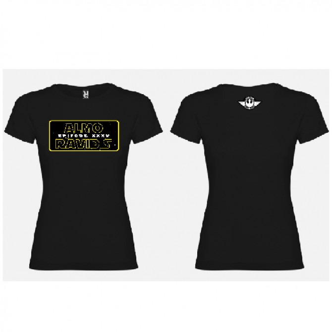 Camiseta mujer negra jamaica Almoravids Star Wars