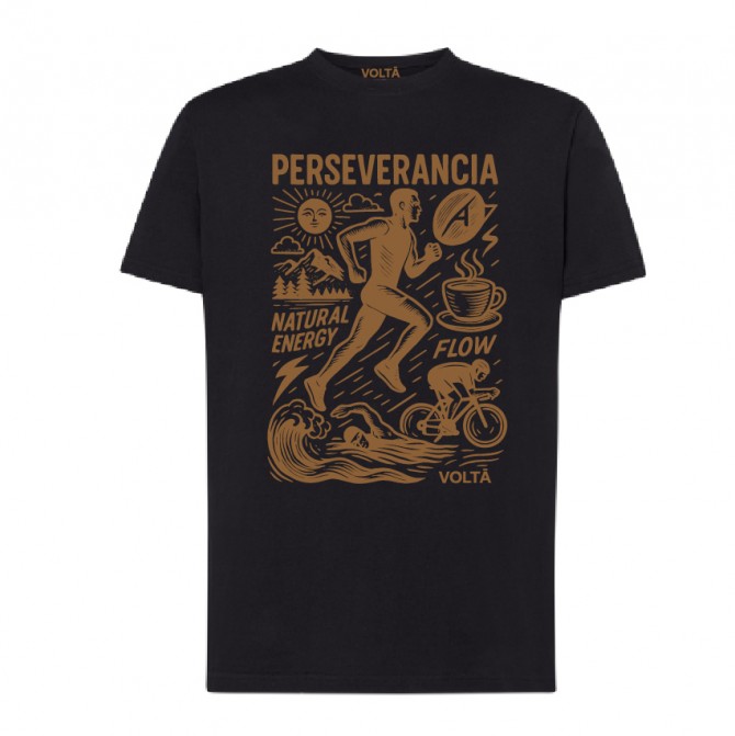 Camiseta negra VOLTA