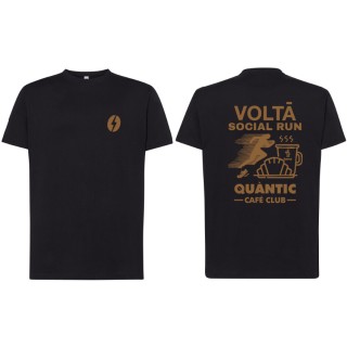 Camiseta negra Voltá Social Run