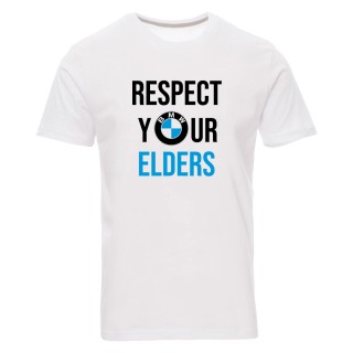 Camiseta "Respect your elders"