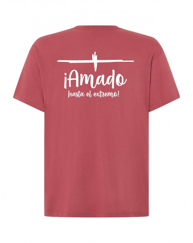 Camiseta unisex ancient pink AMADO