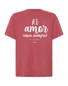 Camiseta unisex ancient pink AMOR