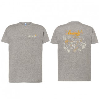 Camiseta unisex GM JHK Almor&agrave;vids 2025 "PURO MORO"