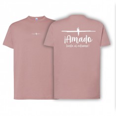 Camiseta unisex pink vintage AMADO