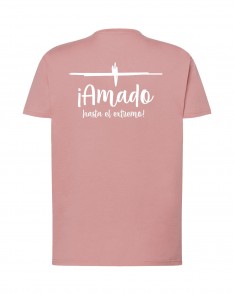 Camiseta unisex pink vintage AMADO