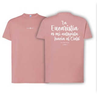 Camiseta unisex pink vintage EUCARISTIA