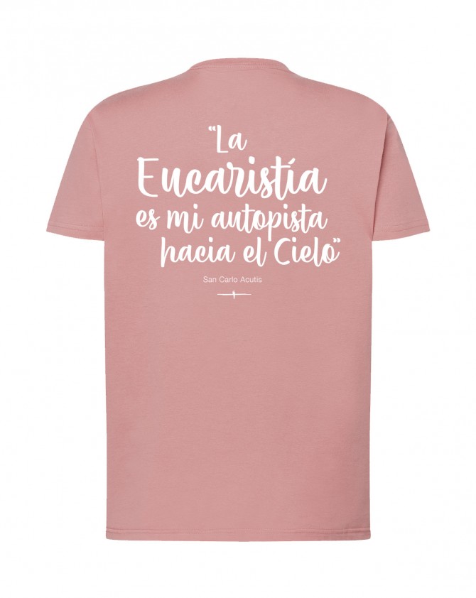 Camiseta unisex pink vintage EUCARISTIA
