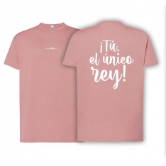 Camiseta unisex pink vintage REY