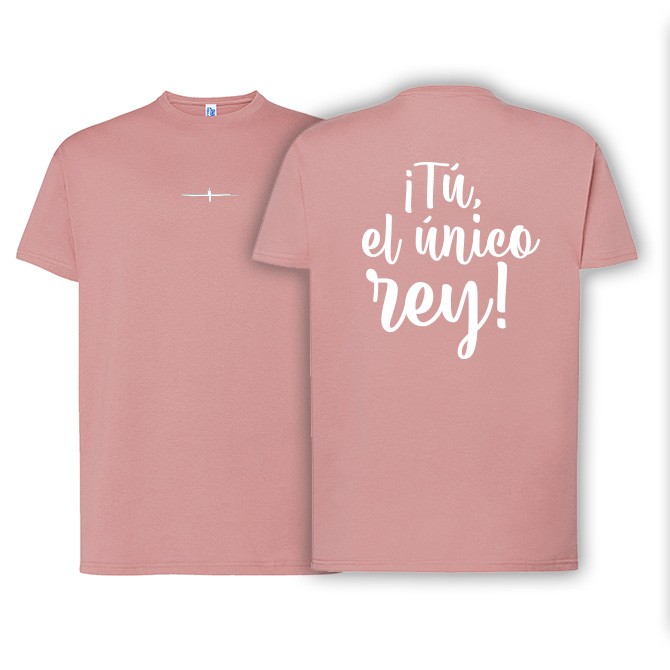 Camiseta unisex pink vintage REY