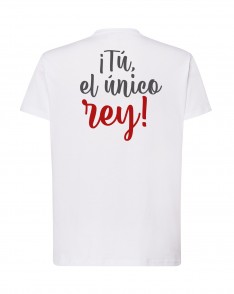 Camiseta unisex REY