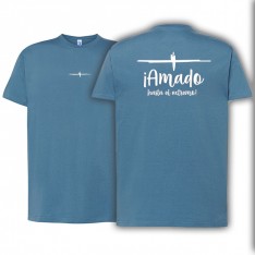 Camiseta unisex steal blue AMADO