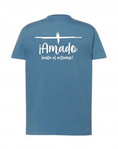 Camiseta unisex steal blue AMADO