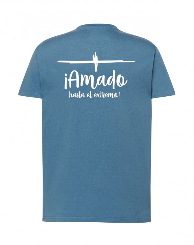 Camiseta unisex steal blue AMADO