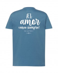 Camiseta unisex steal blue AMOR