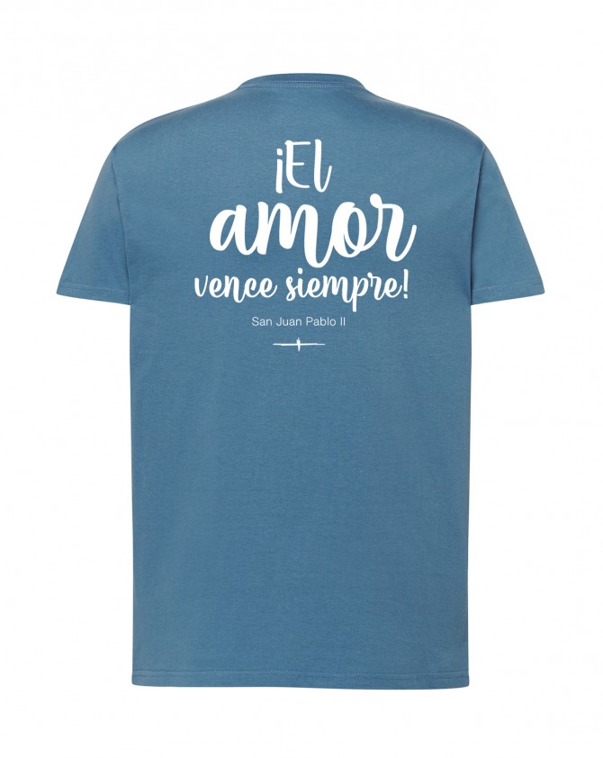 Camiseta unisex steal blue AMOR