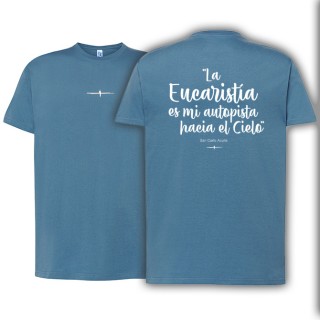 Camiseta unisex steal blue EUCARISTIA