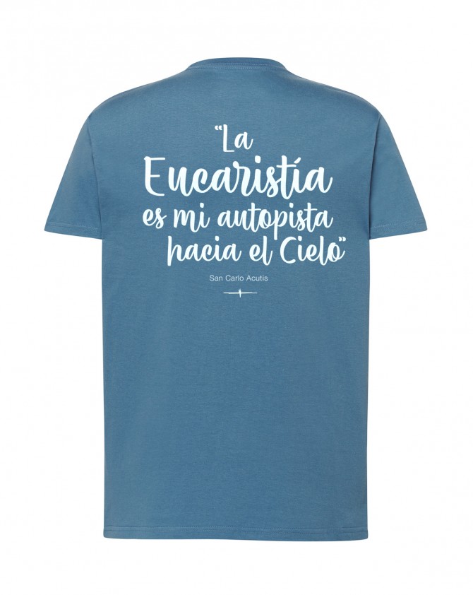 Camiseta unisex steal blue EUCARISTIA