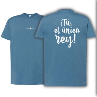 Camiseta unisex steal blue REY