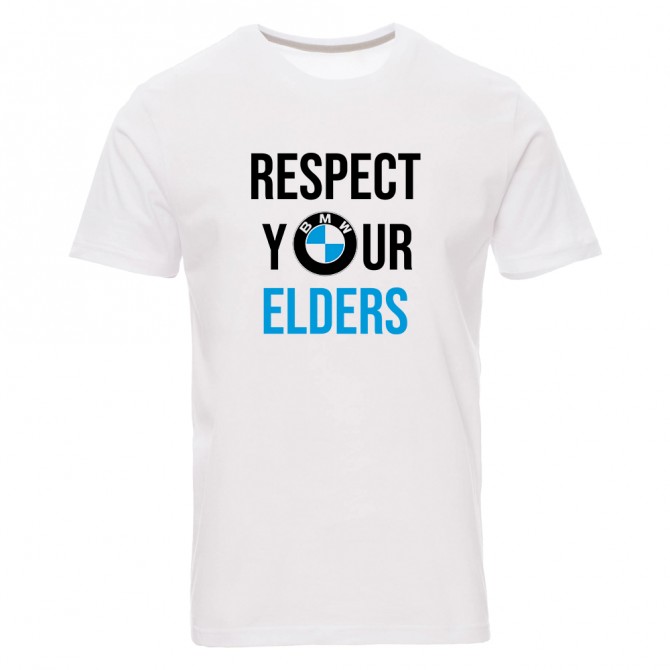 Camiseta "Respect your elders"