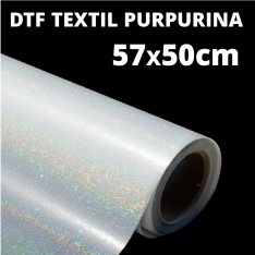 DTF GLITTER o PURPURINA por metros 57x50cm