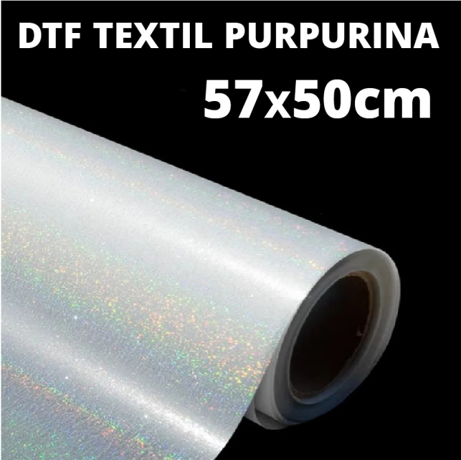 DTF GLITTER o PURPURINA por metros 57x50cm