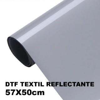 DTF REFLECTANTE por metros 57x50cm
