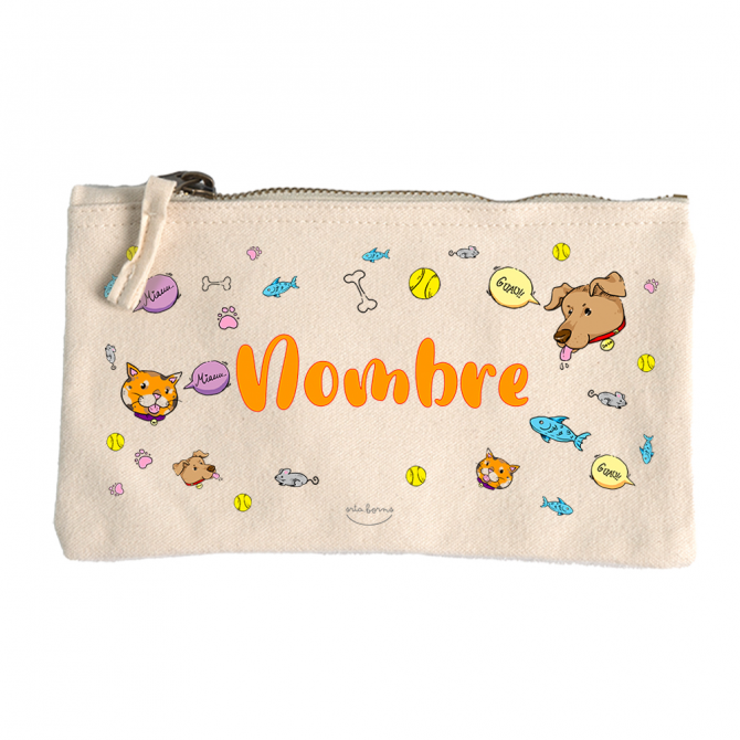 Estuche personalizado "Perros y gatos"