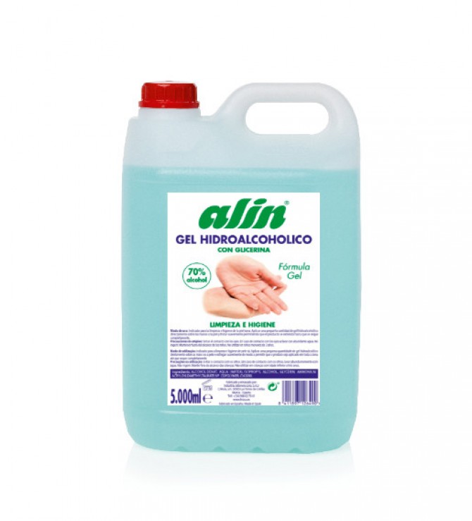 GALC2 Gel Hidroalcohólico ALIN 5 L.