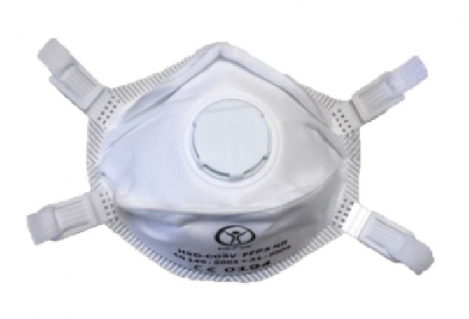 HSD-CO3V Mascarilla moldeada FFP3 con válvula