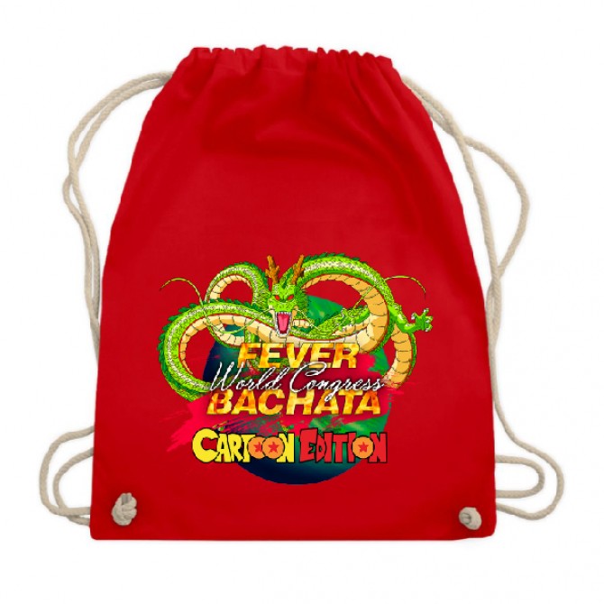 Mochila roja algodón Cartoon edition 2024