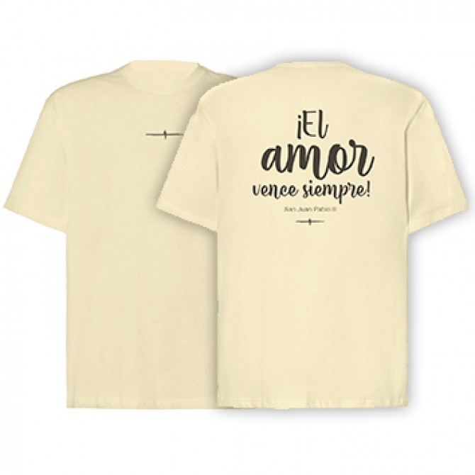 Oversize butter cream AMOR