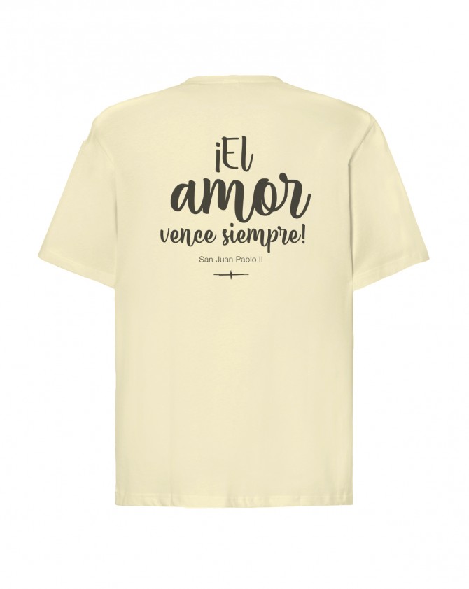 Oversize butter cream AMOR