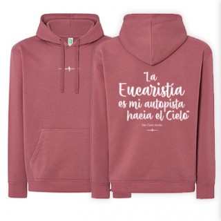 Sudadera ancient pink EUCARISTIA