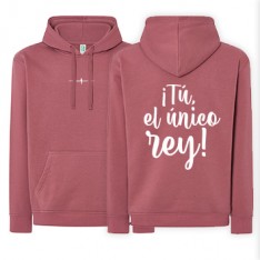 Sudadera ancient pink REY