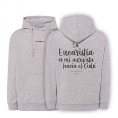 Sudadera ash melange EUCARISTIA