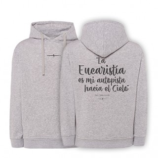 Sudadera ash melange EUCARISTIA
