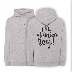 Sudadera ash melange REY