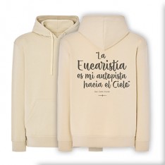 Sudadera butter cream EUCARISTIA