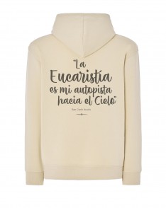 Sudadera butter cream EUCARISTIA