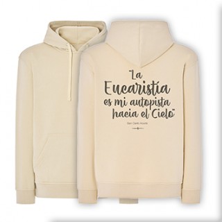 Sudadera butter cream EUCARISTIA